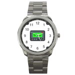 Emoji Pager Sport Metal Watch