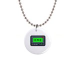 Emoji Pager 1  Button Necklace