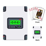 Emoji Pager Playing Cards Single Design