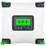 Emoji Pager Large Cushion Case (Two Sides)