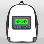 Emoji Pager School Bag (XL)