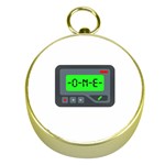 Emoji Pager Gold Compass