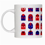 Lucha Libre Masks White Mug