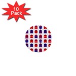 Lucha Libre Masks 1  Mini Button (10 pack) 