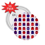 Lucha Libre Masks 2.25  Button (10 pack)