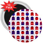 Lucha Libre Masks 3  Magnet (10 pack)