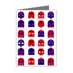 Lucha Libre Masks Mini Greeting Card