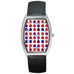 Lucha Libre Masks Barrel Style Metal Watch