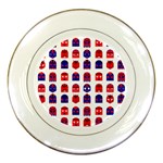 Lucha Libre Masks Porcelain Plate