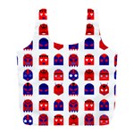 Lucha Libre Masks Full Print Recycle Bag (L)