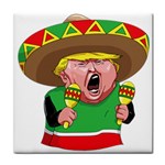 Cinco de Mayo trump Tile Coaster