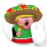 Cinco de Mayo trump Round Mousepad