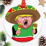 Cinco de Mayo trump Ornament (Round)