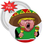 Cinco de Mayo trump 3  Button (10 pack)