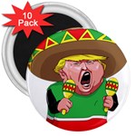 Cinco de Mayo trump 3  Magnet (10 pack)