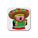 Cinco de Mayo trump Rubber Coaster (Square)