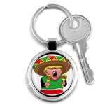 Cinco de Mayo trump Key Chain (Round)