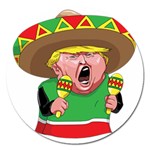 Cinco de Mayo trump Magnet 5  (Round)