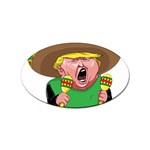 Cinco de Mayo trump Sticker Oval (10 pack)