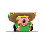 Cinco de Mayo trump Sticker Rectangular (10 pack)