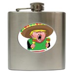 Cinco de Mayo trump Hip Flask (6 oz)