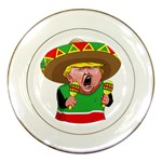 Cinco de Mayo trump Porcelain Plate