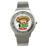 Cinco de Mayo trump Stainless Steel Watch