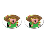 Cinco de Mayo trump Cufflinks (Oval)