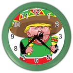 Cinco de Mayo trump Color Wall Clock