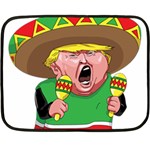 Cinco de Mayo trump Double Sided Fleece Blanket (Mini)