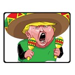 Cinco de Mayo trump Fleece Blanket (Small)