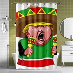 Cinco de Mayo trump Shower Curtain 48  x 72  (Small)