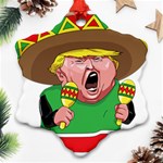 Cinco de Mayo trump Ornament (Snowflake)