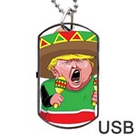 Cinco de Mayo trump Dog Tag USB Flash (One Side)