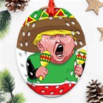 Cinco de Mayo trump Ornament (Oval Filigree)