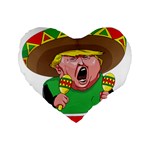 Cinco de Mayo trump Standard 16  Premium Heart Shape Cushion 