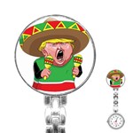 Cinco de Mayo trump Stainless Steel Nurses Watch