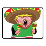 Cinco de Mayo trump Double Sided Fleece Blanket (Small)