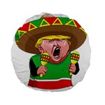 Cinco de Mayo trump Standard 15  Premium Flano Round Cushion 