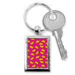 Pink Tacos Key Chain (Rectangle)