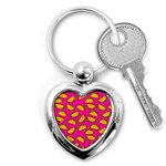 Pink Tacos Key Chain (Heart)