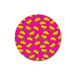 Pink Tacos Magnet 3  (Round)