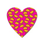 Pink Tacos Magnet (Heart)