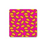 Pink Tacos Magnet (Square)