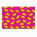 Pink Tacos Postcard 4 x 6  (Pkg of 10)