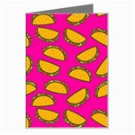 Pink Tacos Greeting Card