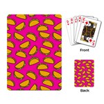 Pink Tacos Playing Cards Single Design