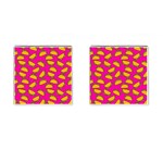 Pink Tacos Cufflinks (Square)