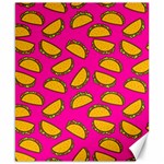 Pink Tacos Canvas 8  x 10 