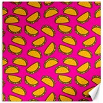 Pink Tacos Canvas 12  x 12 